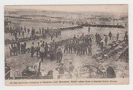 BO014 - MOULAND - The Germans Camping In Belgium Near Mouland - Photo Taken From A Burned Down House - Fourons - Vören