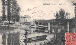 Mérigny        36       Le Pont . Barque          (voir Scan) - Andere & Zonder Classificatie