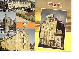 35 FOUGERES Cpm Multivues - Fougeres