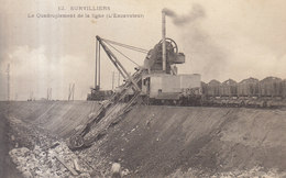 95 /  Survilliers : Le Quadruplement De La Ligne  , L'excavateur       /// REF  JUIN .19 - Survilliers
