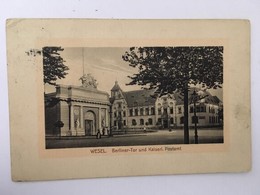 CPA, Berliner-Tor Und Kaiserl.Postamt, écrite En 1912,timbre - Wesel