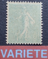 R1934/159 - 1903 - TYPE SEMEUSE LIGNEE - N°130 NEUF** VARIETE ➤➤➤ Impression RECTO-VERSO - Ongebruikt