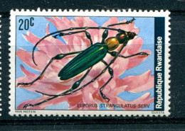 Rwanda 1978 - YT 828** (insecte) - Used Stamps