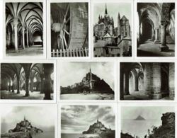 50 - La Normandie - MONT SAINT MICHEL - Collector De 20 Vues En Noir Et Blanc Format 9 X 6,5cm.  Ed Yvon - Le Mont Saint Michel