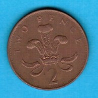 GREAT BRITAIN  2 PENCE 1993 (KM # 936) #5248 - 2 Pence & 2 New Pence