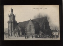 22 Plouaret L'église édit. Sorel N° 7 Très Animée Enfants - Plouaret