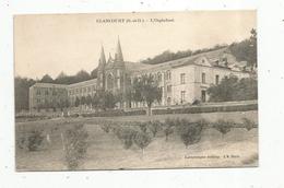 Cp, 78 ,  ELANCOURT , L'orphelinat ,  Vierge,  Ed. Lamontagne - Elancourt