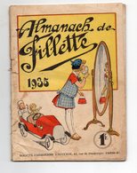 Almanach 1935 De FILLETTE  (CAT 1429) - Fillette