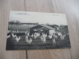 CPA 27 Eure Saint Georges De Motel élevage De Motel Poules Apiculture Agriculture - Saint-Georges-Motel