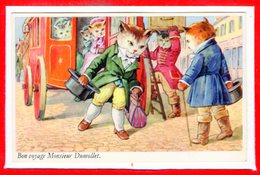 FANTAISIES - CHATS - Bon Voyage Monsieur Dumollet - Cats