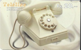 SWITZERLAND - TELELINE - TELEPHONE 4 - Surinam