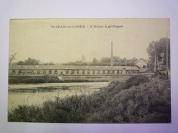 GP 2019 - 1391  SAINT-JEAN-de-LOSNE   (Côte D'Or)  :  L'USINE à GRILLAGES   1917     XXX - Sonstige & Ohne Zuordnung