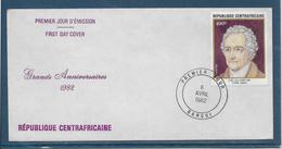 Centrafricaine - FDC - Enveloppe 1er Jour - Centrafricaine (République)