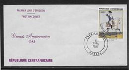 Centrafricaine - FDC - Enveloppe 1er Jour - Central African Republic