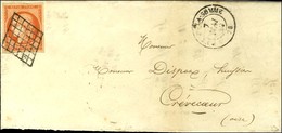 Grille / N° 5 Belles Marges Càd T 15 POIX-DE-LA SOMME 76 Sur Lettre Avec Texte Daté De Lignères-Chatelain. 1850. - TB. - - 1849-1850 Cérès