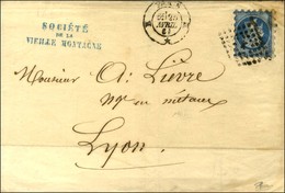 Losange K / N° 14 Type 1 Piquage Susse Càd K PARIS K. 1861. - TB. - 1853-1860 Napoléon III.
