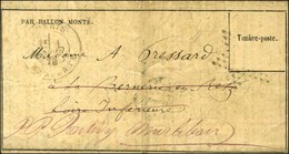 Etoile 25 (timbre Absent) Càd PARIS / R. SERPENTE 1 NOV. 70 Sur Gazette Des Absents N° 3 Pour La Bernerie. Au Verso, Càd - Krieg 1870