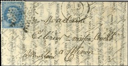 Etoile / N° 29 Càd PARIS (60) 1 NOV. 70 Sur Lettre Pour Chinon. Au Verso, Càd D'arrivée 3 NOV. 70. LE FULTON Certain. -  - Guerre De 1870