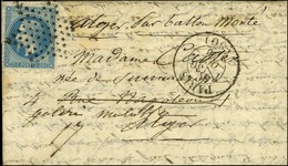 Etoile / N° 29 Càd PARIS (60) 30 OCT. 70 Sur Lettre Avec Très Bon Texte Historique Signé Du Général Castex Pour Alger. A - War 1870