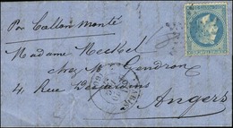 Etoile / N° 29 Càd PARIS (60) 26 DEC. 70 Sur Lettre Pour Angers Sans Càd D'arrivée. LE TOURVILLE Probable. - TB. - Oorlog 1870