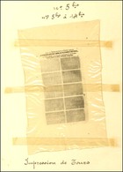 Série De 10 Pigeongrammes Sur Collodion, Impression De Tours N° 5 Bis à 14 Bis. - TB. - Guerra De 1870