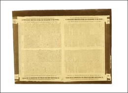 Pigeongrammes Recto Verso. Dépêche Privée à Distribuer Aux Destinataires M, N, O Et P. - TB. - Oorlog 1870