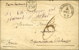 Cachet K:PR:ARMÉE-POST-AMT / 3. / ARMÉE Sur Lettre Civile Datée De Coulommiers Le 15 Septembre 1870, Au Verso Cachet Nég - War 1870