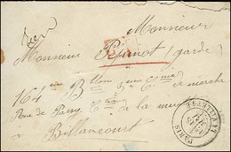 Càd PARIS / LA VILLETTE 18 MAI 71 + P.P. (R) Sur Lettre Pour Billancourt. - TB / SUP. - R. - Guerre De 1870