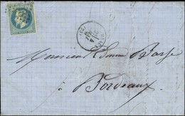 Lettre Avec Bon Texte Daté Du 3 Mai 1871 Sortie Par Passeur Et Remise Au Bureau De Meaux Pour Bordeaux, GC 2298 / N° 29  - Guerra De 1870