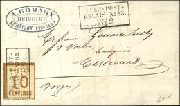 FELD-POST / RELAIS N°83 (durée 2 Semaines) / Als. N° 5 Sur Lettre Avec Texte Daté De Xertigny Le 24 Février 1871 Pour Mi - Guerre De 1870