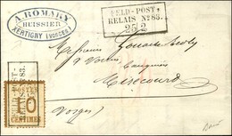 FELD-POST / RELAIS N°83 (durée 2 Semaines) / Als. N° 5 Sur Lettre Avec Texte Daté De Xertigny Le 24 Février 1871 Pour Mi - Krieg 1870