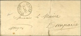 Cachet Provisoire POSTES / 1871 / EPINAL Sur Lettre Avec Texte Daté Le 13 Février 1871 Adressée En Franchise Au Maire De - Oorlog 1870