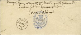 Cachet Télégraphique RAON-L'ETAPE / * JANV Au Verso D'une Lettre Adressée Par Un Prisonnier De Guerre En Bavière. - TB / - Guerra De 1870
