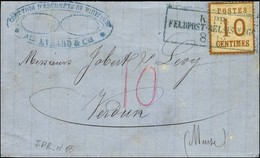 Cachet Encadré Bleu K:PR / FELDPOST-RELAIS N°66 / Als. N° 5 Sur Lettre Avec Texte Daté De Mirecourt Le 7 Décembre 1870 P - Guerre De 1870