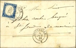 Càd AIGUEBELLE / * / Sardaigne N° 12 Sur Lettre Pour St Jean De Maurienne. 1859. - TB. - 1849-1876: Periodo Classico