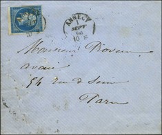 Càd ANNECY / N° 14 Sur Lettre Pour Paris. 1860. - TB / SUP. - 1849-1876: Klassik