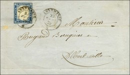Càd ANNEMASSE / * / Sardaigne N° 12 Sur Lettre Pour Albertville. 1859. - TB. - 1849-1876: Periodo Classico