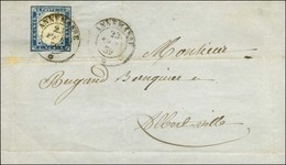 Càd ANNEMASSE / * / Sardaigne N° 12 Sur Lettre Pour Albertville. 1859. - TB. - 1849-1876: Klassik