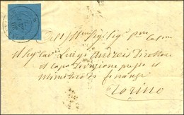 Càd BONNEVILLE / * / Sardaigne N° 5 Sur Lettre Pour Turin. 1855. - TB / SUP. - 1849-1876: Classic Period