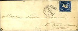 Grille / Sardaigne N° 2 Càd CHAMBERY Sur Lettre Pour St Jean De Maurienne. 1853. - TB. - 1849-1876: Klassieke Periode
