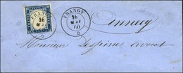 Càd FRANGY / * / Sardaigne N° 12 (leg Def) Sur Lettre Pour Annecy. 1860. - TB / SUP. - 1849-1876: Période Classique