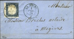 Càd LA ROCHE / * / Sardaigne N° 12 Sur Lettre Pour Megève. 1859. - TB / SUP. - R. - 1849-1876: Classic Period