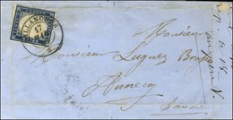 Càd SALLANCHES / * / Sardaigne N° 12 (pd) Sur Lettre Pour Annecy. 1860. - TB. - 1849-1876: Periodo Clásico