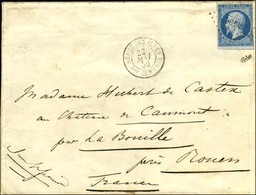 Losange AABCal / N° 14 Leg Def Càd ARMEE DES ALPES / Bau CENTRAL 22 MAI 59. - TB / SUP. - R. - Army Postmarks (before 1900)