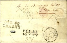 DÉB.83 / CHARNY + DÉB.83 / JOIGNY. 1828. - TB / SUP. - RR. - Autres & Non Classés