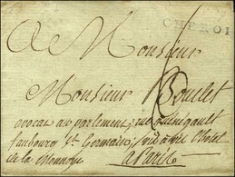 CHEROI (L N° 1) Sur Lettre Avec Texte Daté 1787. - TB / SUP. - R. - Sonstige & Ohne Zuordnung