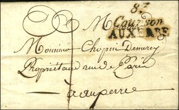 Cursive 83 / Courson / AUXERRE Taxe 1 Sur Lettre Avec Texte Adressée Localement. 1818. - TB / SUP. - Autres & Non Classés