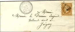 PC 4034 / N° 13 Infime Def Càd T 22 LA FERTE-LOUPIERE (83) Sur Lettre Locale Pour Joigny. 1862. - TB. - Altri & Non Classificati