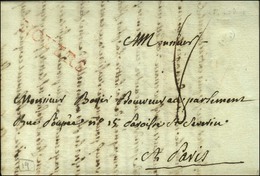 NOYERS Rouge (L N° 2 - 30 Mm) Sur Lettre Avec Texte Daté 1784. - SUP. - R. - Other & Unclassified