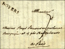 NOYERS (L N° 2A - 30 Mm) Sur Lettre Avec Texte Daté 1786. - SUP. - R. - Altri & Non Classificati
